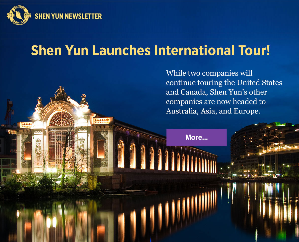 Shen Yun Launches International Tour!